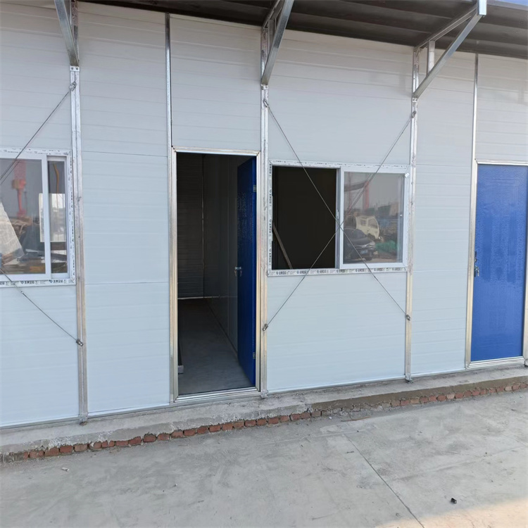 天津静海工地活动板房 K式移动板房与彩钢房临建解决方案